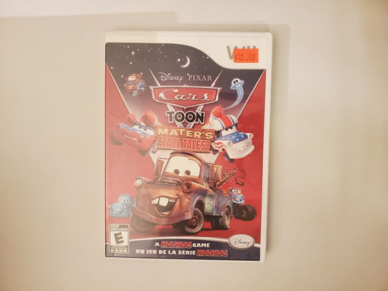 Nintendo Wii Cars Toon Mater's Tall Tales video game