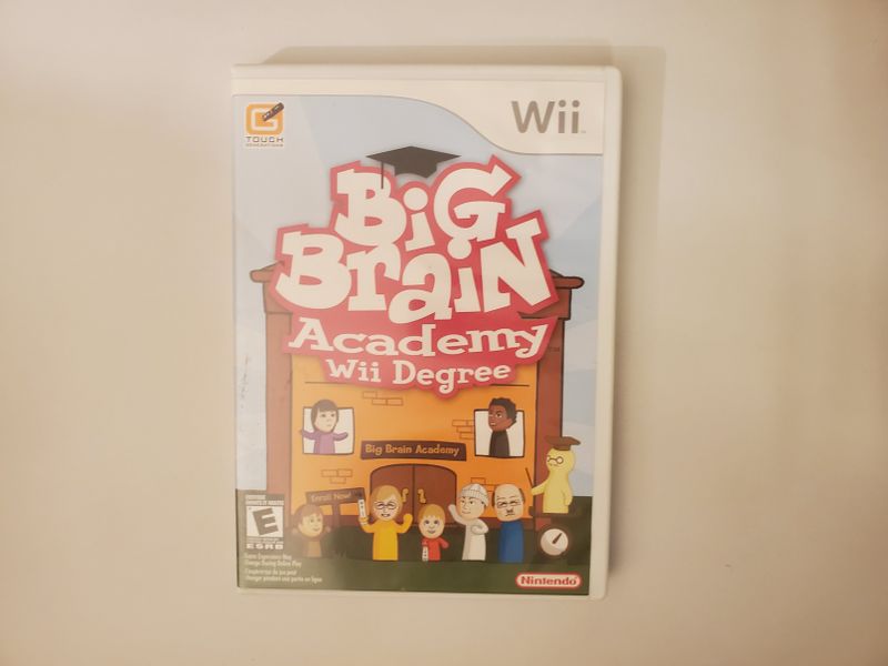 Nintendo Wii Big Brain Academy Wii Degree video game
