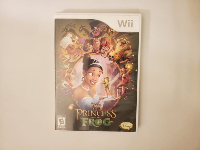 Nintendo Wii The Princess and the Frog video game