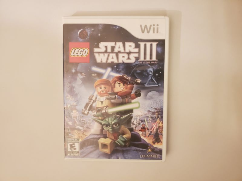 Nintendo Wii LEGO Star Wars III: The Clone Wars video game