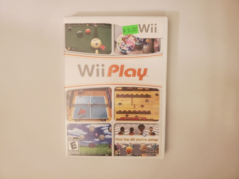 Nintendo Wii Wii Play video game