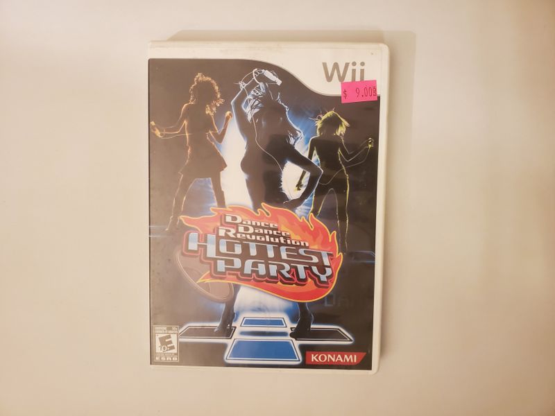 Nintendo Wii Dance Dance Revolution Hottest Party video game