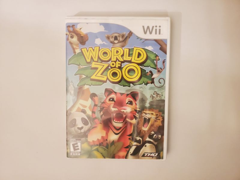 Nintendo Wii World of Zoo video game