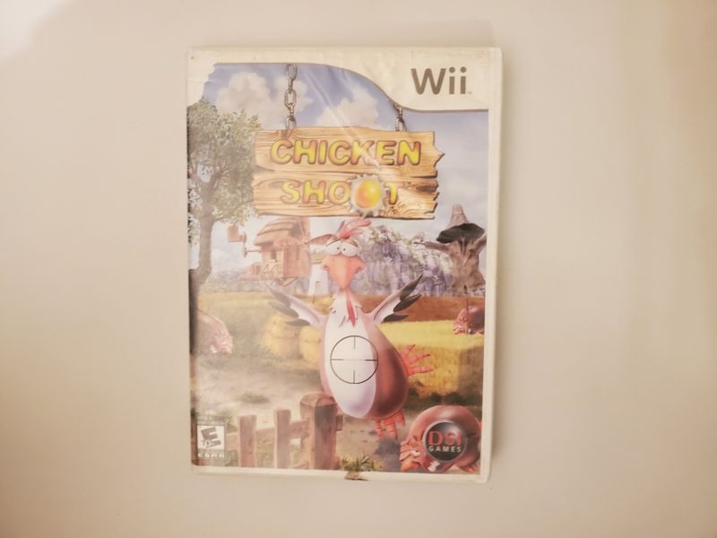 Nintendo Wii Chicken Shoot video game