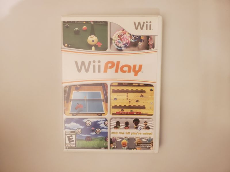 Nintendo Wii Wii Play video game