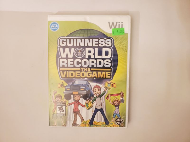 Nintendo Wii Guinness World Records the Videogame video game