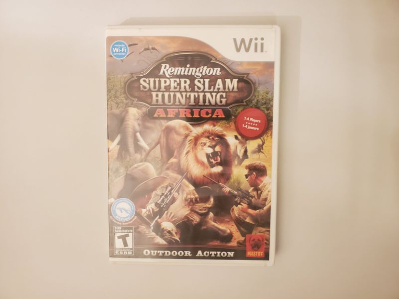 Nintendo Wii Remington Super Slam Hunting: Africa video game