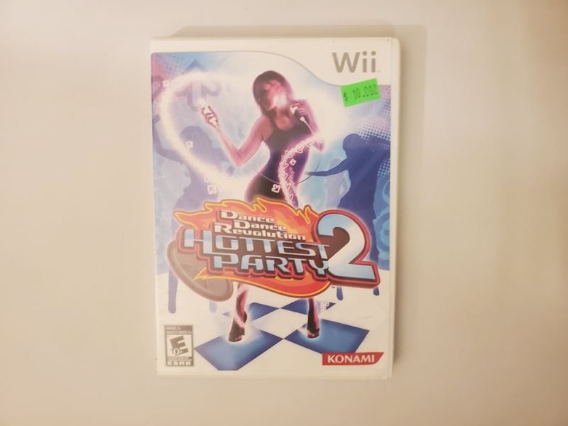 Nintendo Wii Dance Dance Revolution Hottest Party 2 video game