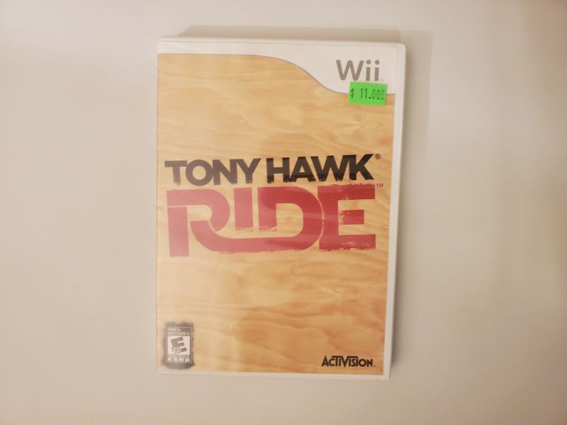Nintendo Wii Tony Hawk Ride video game