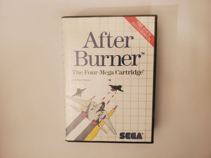 Sega Master System After Burner video game