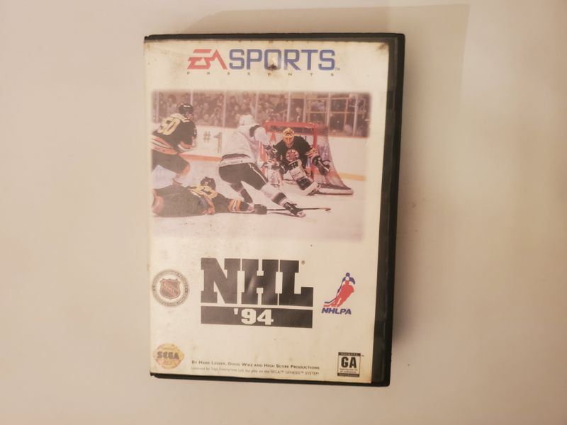 Sega Genesis NHL '94 video game