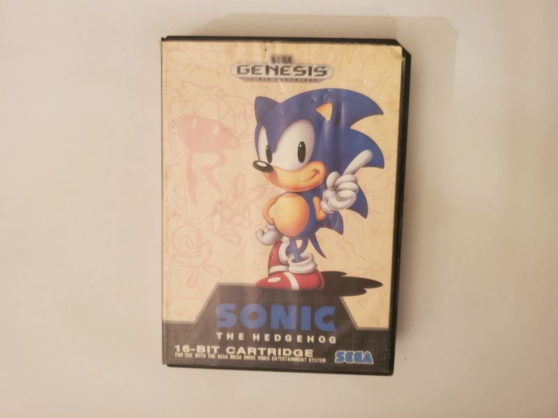 Sega Genesis Sonic the Hedgehog video game