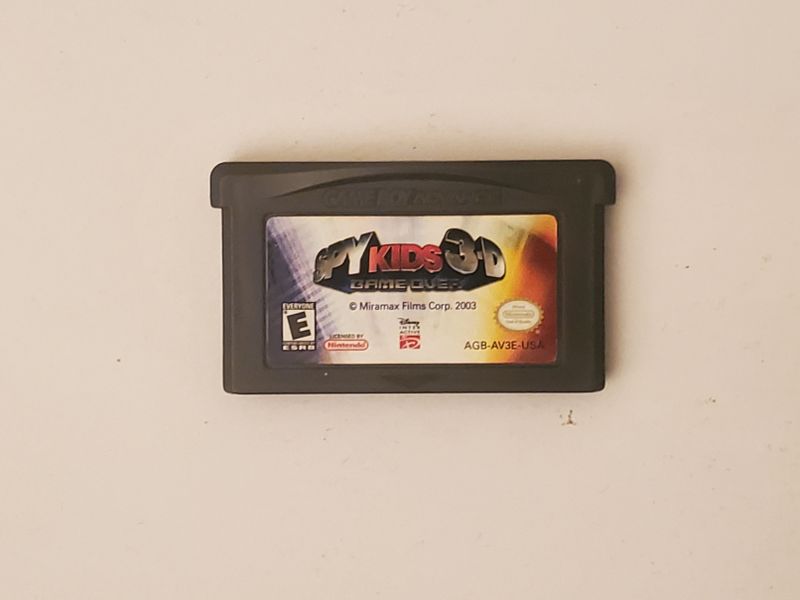 Nintendo Game Boy Advance Spy Kids 3-D: Game Over video game