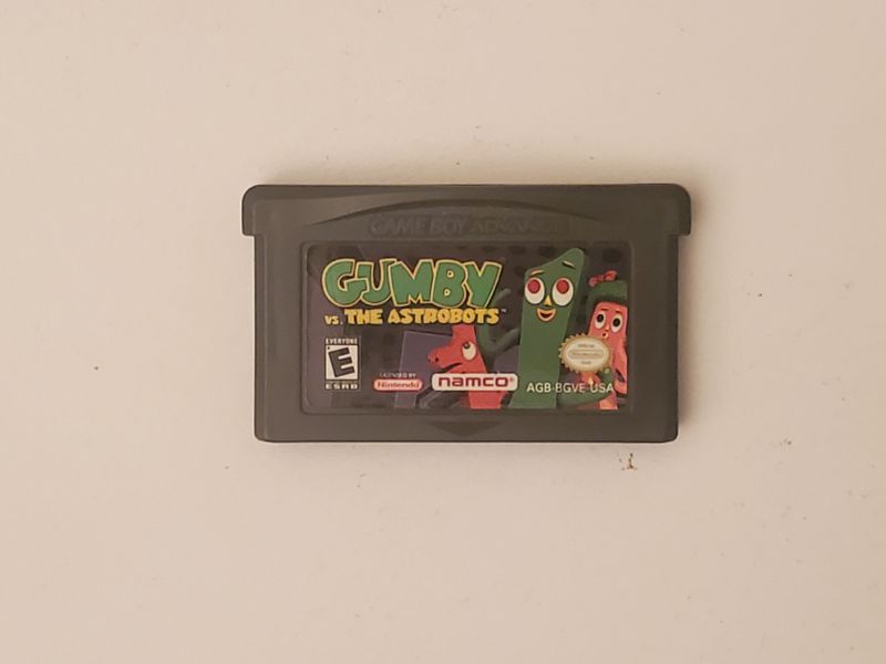 Nintendo Game Boy Advance Gumby vs. The Astrobots video game