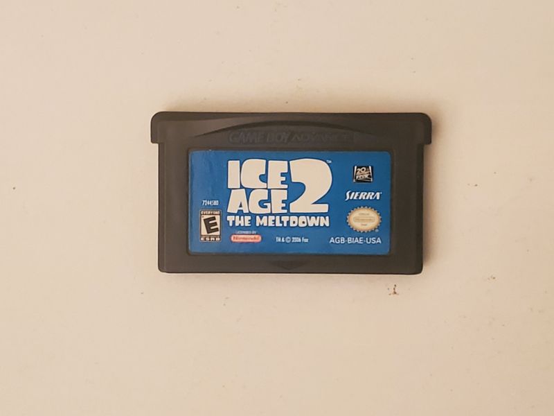 Nintendo Game Boy Advance Ice Age 2: The Meltdown video game