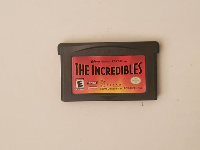 Nintendo Game Boy Advance The Incredibles video game
