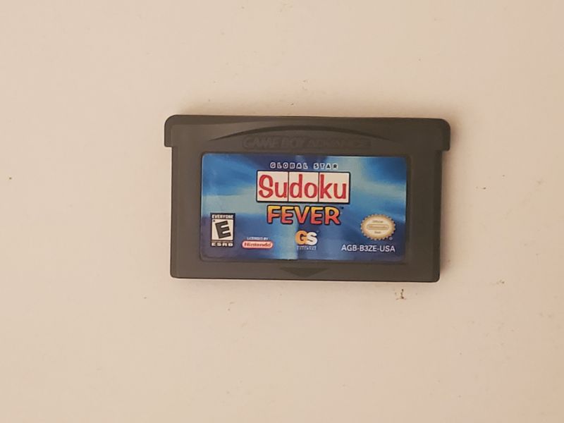 Nintendo Game Boy Advance Sudoku Fever video game