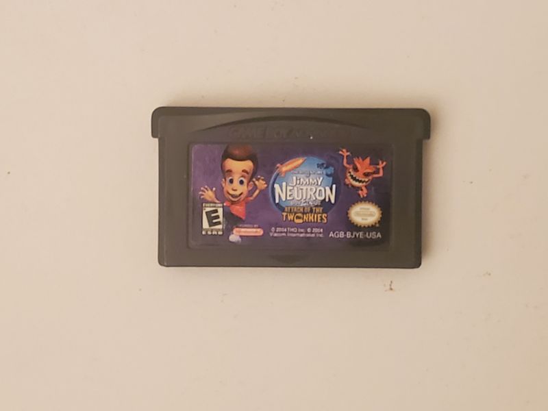 Nintendo Game Boy Advance Jimmy Neutron: Attack of the Twonkies video game