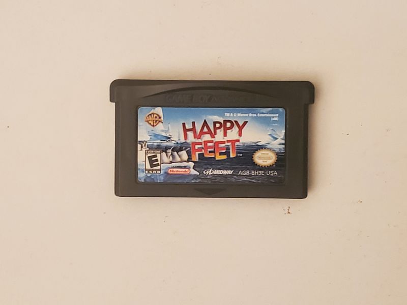 Nintendo Game Boy Advance Happy Feet video game