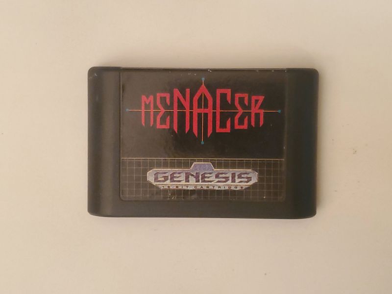 Sega Genesis Menacer (6-Game Cartridge) video game