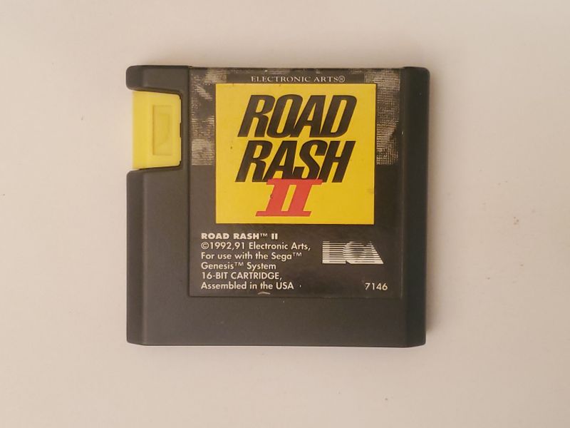 Sega Genesis Road Rash II video game
