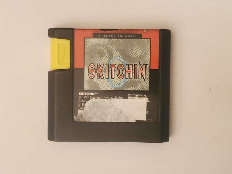 Sega Genesis Skitchin' video game