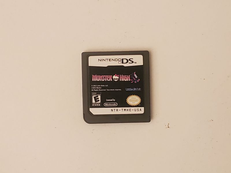 Nintendo DS Monster High: Skultimate Roller Maze video game