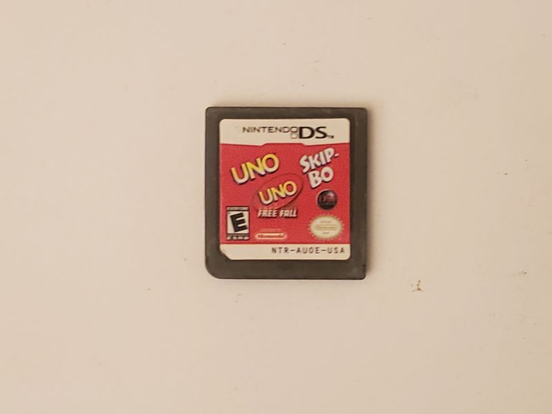 Nintendo DS UNO / UNO Free Fall / Skip-Bo video game