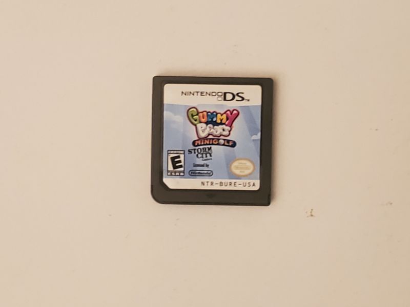 Nintendo DS Gummy Bears Mini Golf video game