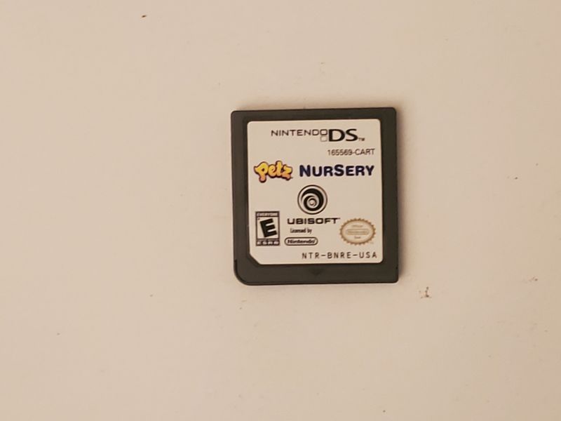 Nintendo DS Petz Nursery video game