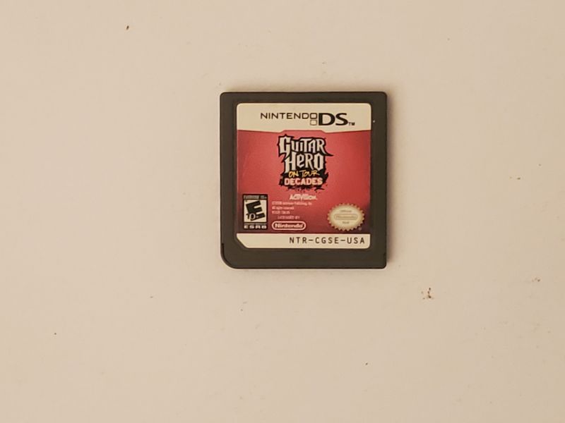 Nintendo DS Guitar Hero On Tour Decades video game