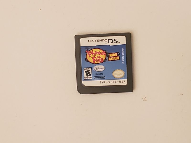 Nintendo DS Phineas and Ferb: Ride Again video game