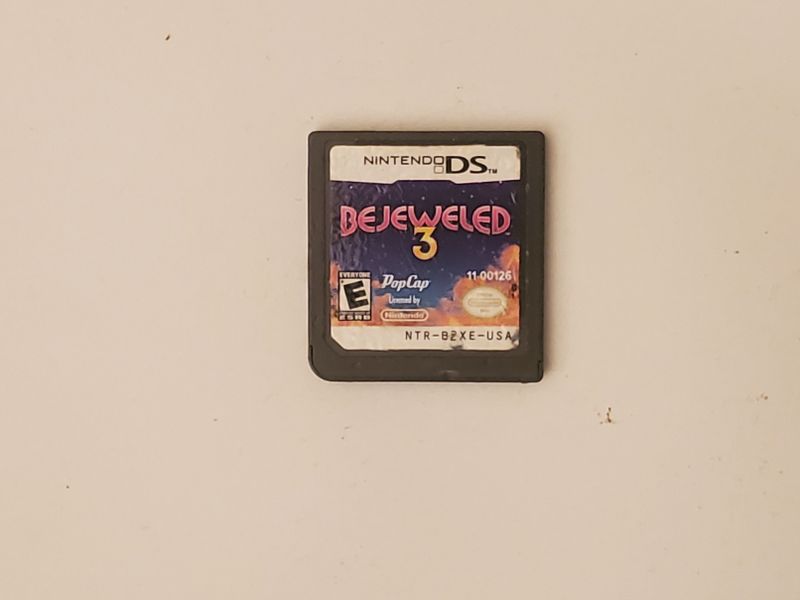 Nintendo DS Bejeweled 3 video game