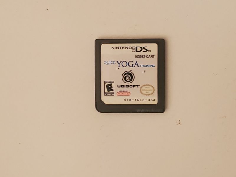 Nintendo DS Quick Yoga Training video game