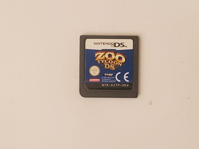 Nintendo DS Zoo Tycoon DS video game