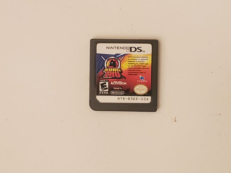 Nintendo DS Kung Zhu video game