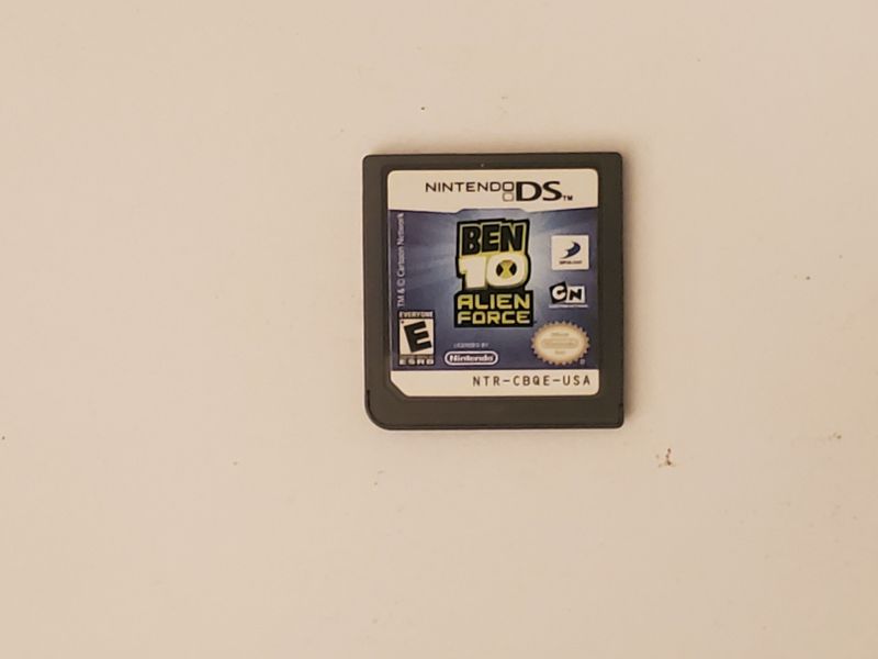 Nintendo DS Ben 10 Alien Force video game