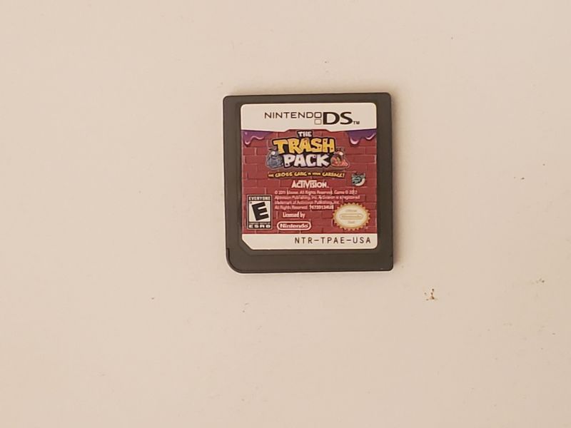 Nintendo DS The Trash Pack: The Gross Gang in Your Garbage video game