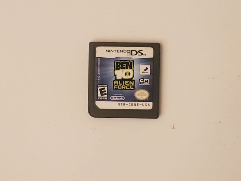 Nintendo DS Ben 10 Alien Force video game