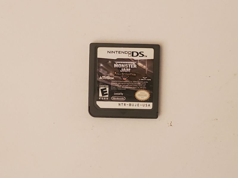 Nintendo DS Monster Jam: Path of Destruction video game