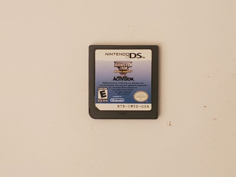 Nintendo DS Monster Jam Urban Assault video game