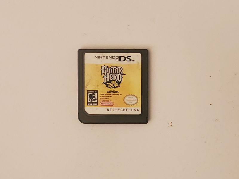 Nintendo DS Guitar Hero On Tour video game