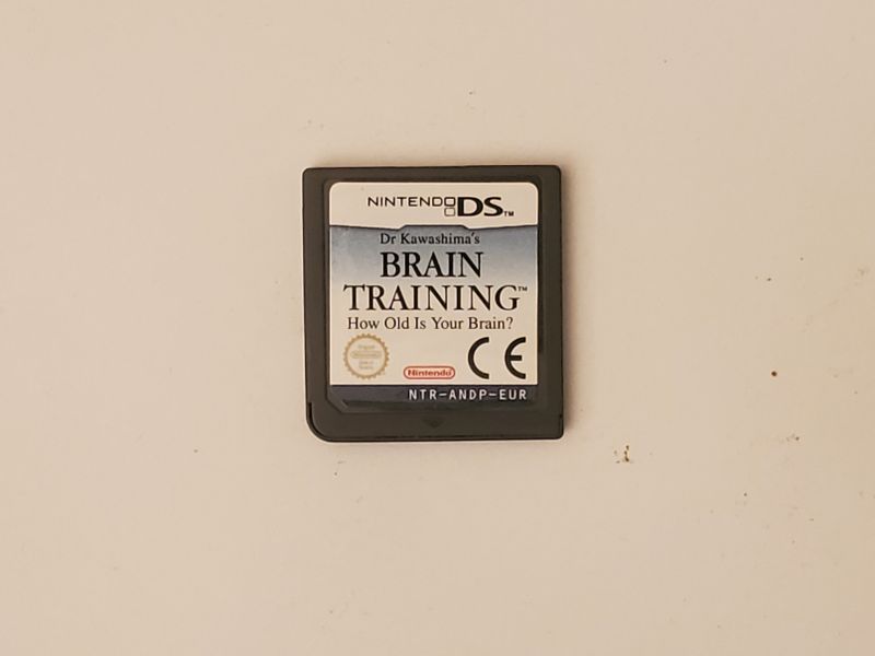 Nintendo DS Dr Kawashima's Brain Training: How Old Is Your Brain? video game