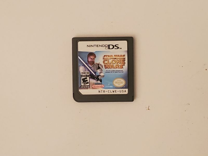 Nintendo DS Star Wars the Clone Wars Jedi Alliance video game