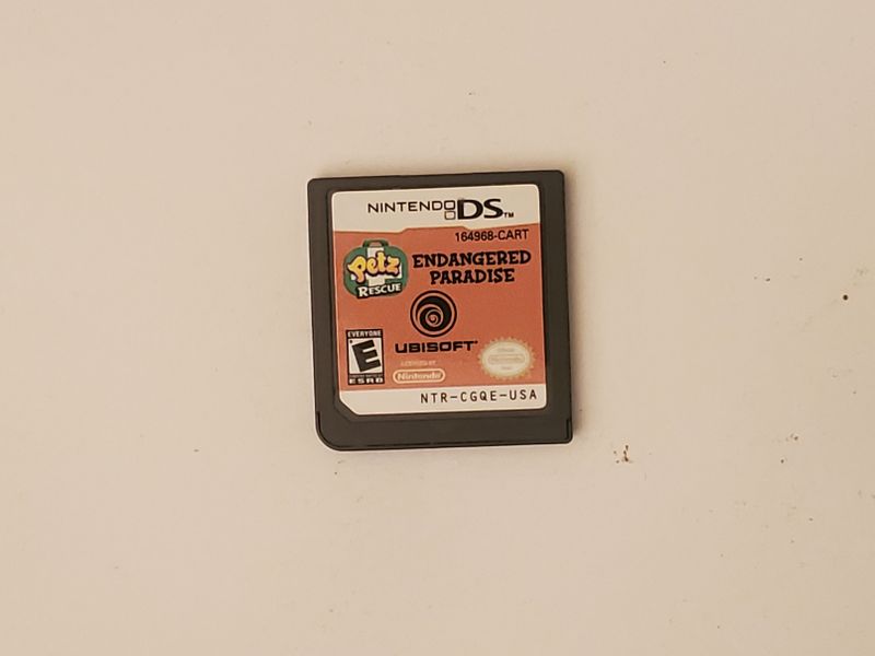 Nintendo DS Petz Rescue: Endangered Paradise video game
