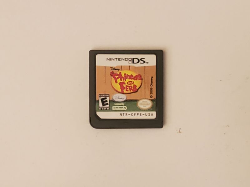 Nintendo DS Phineas and Ferb video game