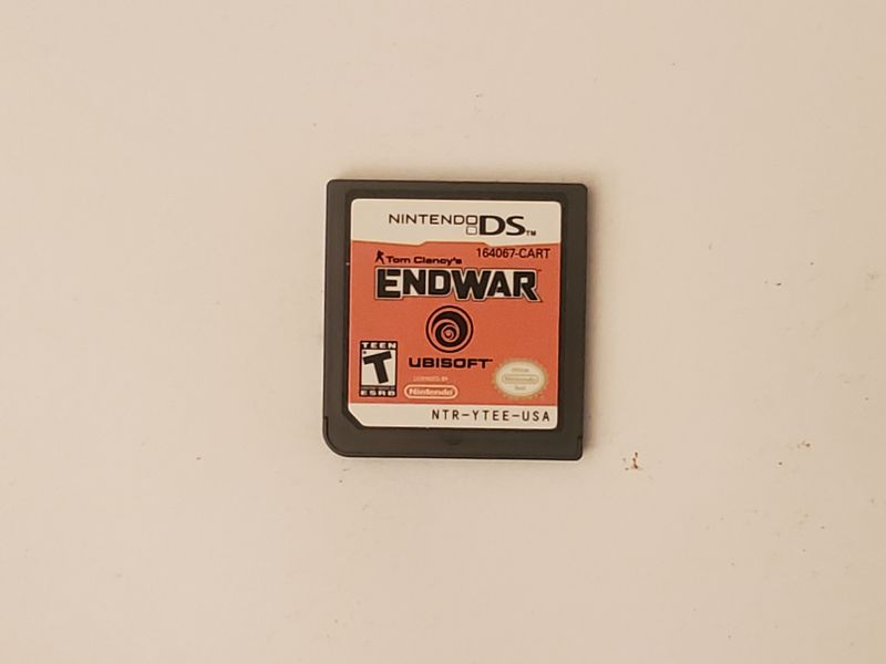 Nintendo DS Tom Clancy's EndWar video game