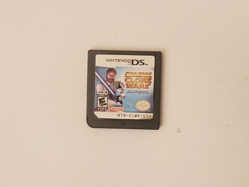 Nintendo DS Star Wars the Clone Wars Jedi Alliance video game