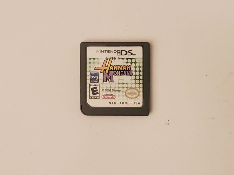 Nintendo DS Hannah Montana video game