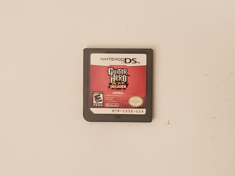 Nintendo DS Guitar Hero On Tour Decades video game
